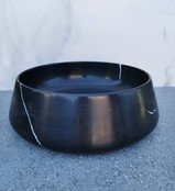 SaniPro Emperador Zwart Marmer Waskom 41x13cm