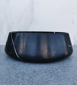 SaniPro Emperador Zwart Marmer Waskom 41x13cm