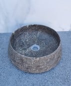 SaniPro Emperador Zwart Marmer Waskom 41x13cm