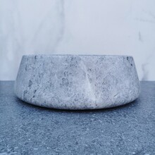 SaniPro Emperador Grijs Marmer Waskom 41x13cm Natuursteen