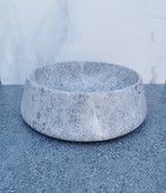 SaniPro Emperador Grijs Marmer Waskom 41x13cm Natuursteen