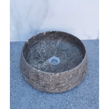 SaniPro Emperador Zilver Marmer Waskom 41x13cm Natuursteen