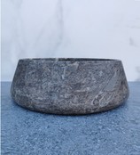 SaniPro Emperador Zilver Marmer Waskom 41x13cm Natuursteen