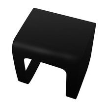 Douchekruk Solid Surface Buddy Mat Zwart