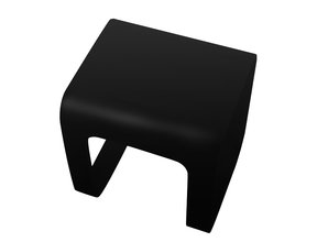Douchekruk Solid Surface Buddy Mat Zwart