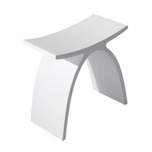 Douchekruk Solid Surface Luci Mat Wit