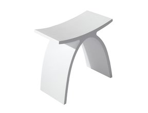 Douchekruk Solid Surface Luci Mat Wit