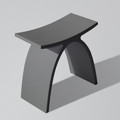 Douchekruk Solid Surface Luci Antraciet Douchekruk Solid Surface Luci Antraciet