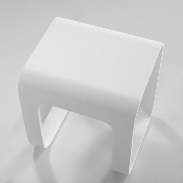 Douchekruk Solid Surface Buddy Mat Wit