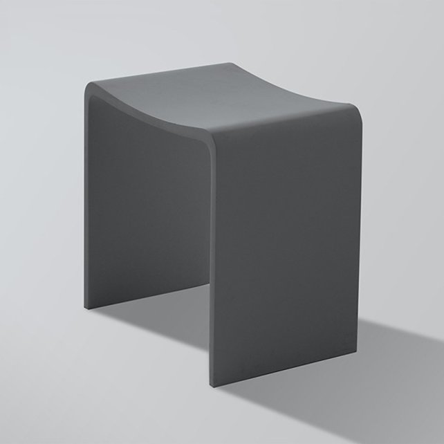 Douchekruk Solid Surface Lodi Antraciet Douchekruk Solid Surface Lodi Antraciet