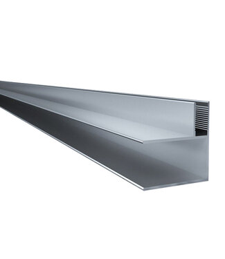 Hoekprofiel voor Nisdeur en Zijwand 10mm