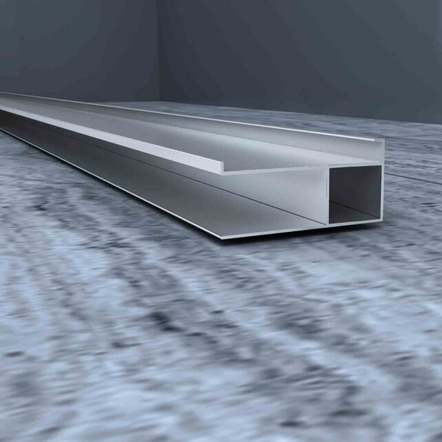 Verbredingsprofiel Aluminium 3x200cm