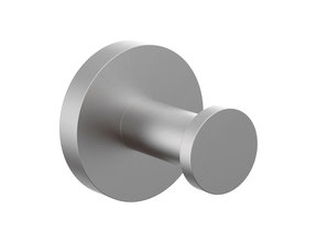 Handdoekhaak Rondo RVS