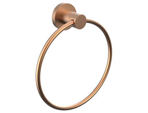 Handdoekring Rondo Koper