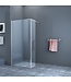 Inloopdouche Eco Nano met Zijwand 110x200cm 30x200cm Antikalk Helder Glas Chroom Profiel 8mm Veilighedsglas Easy Clean