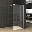Wiesbaden Inloopdouche 70x200cm Antikalk Helder Glas 8mm Mat Wit Veiligheidsglas