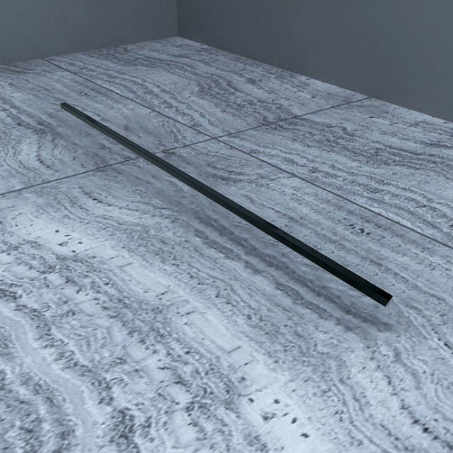 Stabilisatiestang Inloopdouche Zwart 1200mm