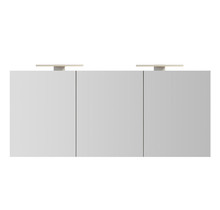 Spiegelkast Pandora 160x60x14cm Aluminium LED Verlichting Stopcontact Binnen en Buiten Spiegel Glazen Planken