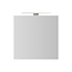 Spiegelkast Pandora 60x60x14cm Aluminium LED Verlichting Stopcontact Binnen en Buiten Spiegel Glazen Planken