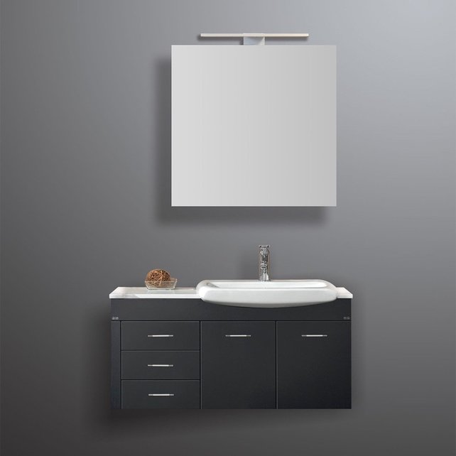 Spiegelkast Pandora 60x60x14cm Aluminium LED Verlichting Stopcontact Binnen en Buiten Spiegel Glazen Planken Spiegelkast Pandora 60x60x14cm Aluminium LED Verlichting Stopcontact Binnen en Buiten Spiegel Glazen Planken