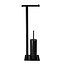 Toiletstandaard Ella Staand Metaal Mat Zwart 22.3x72.5x16cm