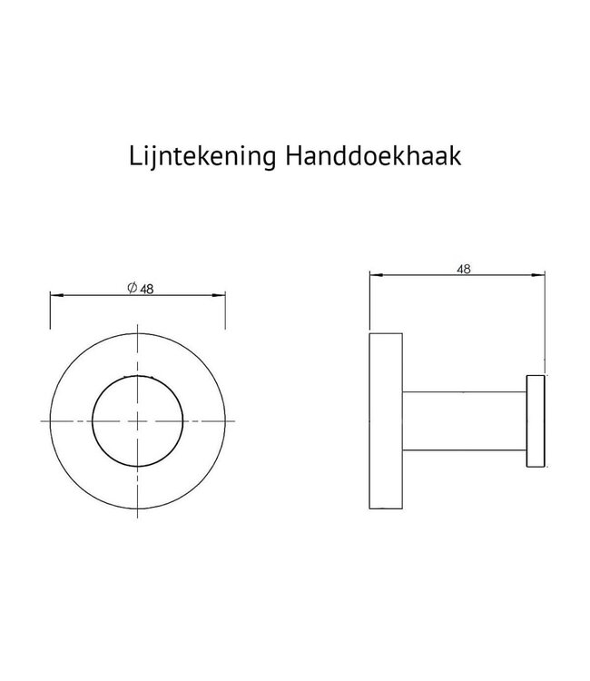 Toilet Accessoires Set Rondo Mat Zwart Luxe Borstel Set luxe Toiletrolhouder Handdoekhaak en Dubbele Reserverolhouder