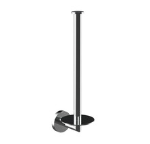 Reserverolhouder Rondo Dubbel Messing Chroom