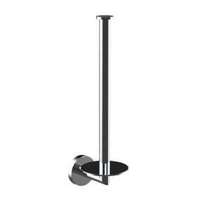 Reserverolhouder Rondo Dubbel Messing Chroom