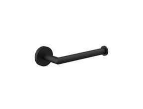 Toiletrolhouder Rondo Luxe Messing Mat Zwart
