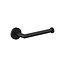 Toiletrolhouder Rondo Luxe Messing Mat Zwart