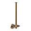 Reserverolhouder Rondo Dubbel Messing Goud
