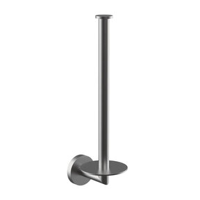 Reserverolhouder Rondo Dubbel Messing RVS