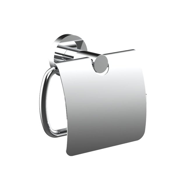 Toiletrolhouder Rondo 15x11.6cm Messing Chroom