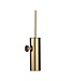 WC Borstel Set Rondo Hangend Luxe Messing glans Goud