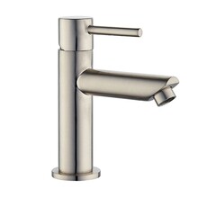 Toiletkraan Nova Laag Rond RVS Geborsteld