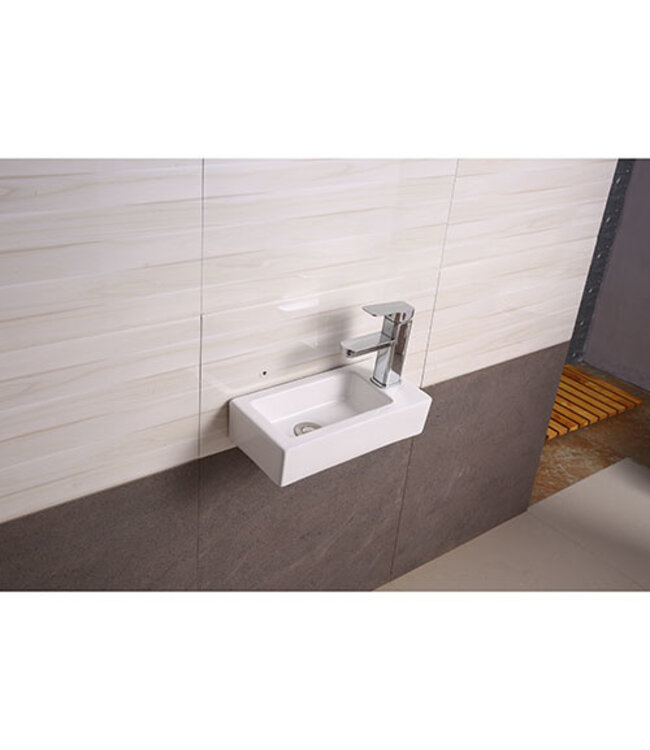 Toiletfontein Rechthoek Rechts 36x18x9cm