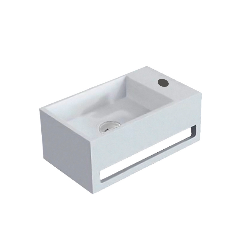 Verbeelding oplichterij Competitief Fontein Toilet ✓ Toiletmeubel Wc Solid Surface Mat Wit Rechts 36x16cm