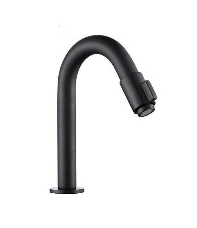 Fonteinset Sima Mat Zwart Solid Surface Links 35.6x20.3x15.9cm Toiletkraan Knop Clickwaste Sifon