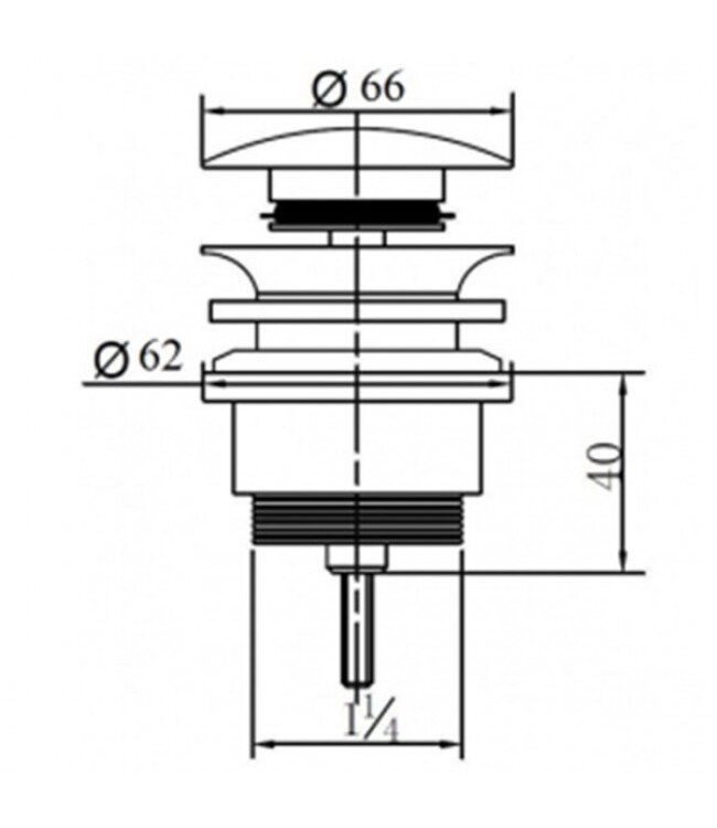 Fonteinset Sima Solid Surface Links Mat Zwart/Betonlook 35.6x20.3x15.9cm Toiletkraan Hendel Clickwaste Sifon