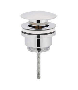 SANI-SUPPLY Clickwaste Laag Diamond Chroom 5/4
