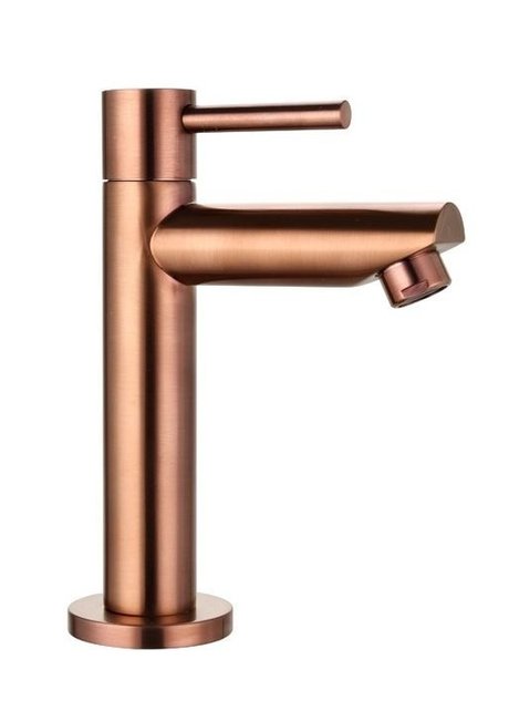 SaniPro Largo Fonteinkraan Rosie Geborsteld Brons Laag Koud eengreeps