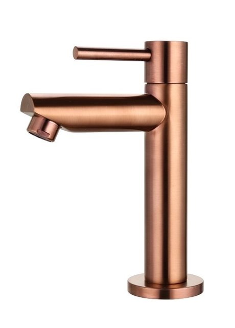 SaniPro Largo Fonteinkraan Rosie Geborsteld Brons Laag Koud eengreeps