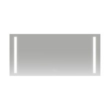 Badkamerspiegel Maxi 120x60cm Geintegreerde Zij LED Verlichting Verwarming Anti Condens Inclusief 2 Stopcontacten