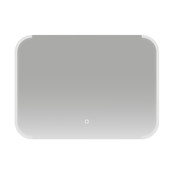 Badkamerspiegel Jolie 80x60cm Geintegreerde LED Verlichting Verwarming Anti Condens Touch Lichtschakelaar Dimbaar