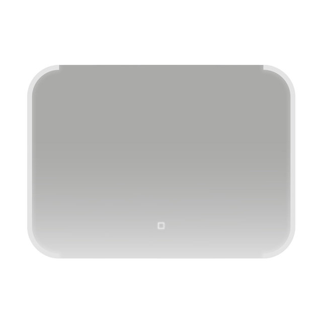 Badkamerspiegel Jolie 80x60cm Geintegreerde LED Verlichting Verwarming Anti Condens Touch Lichtschakelaar Dimbaar