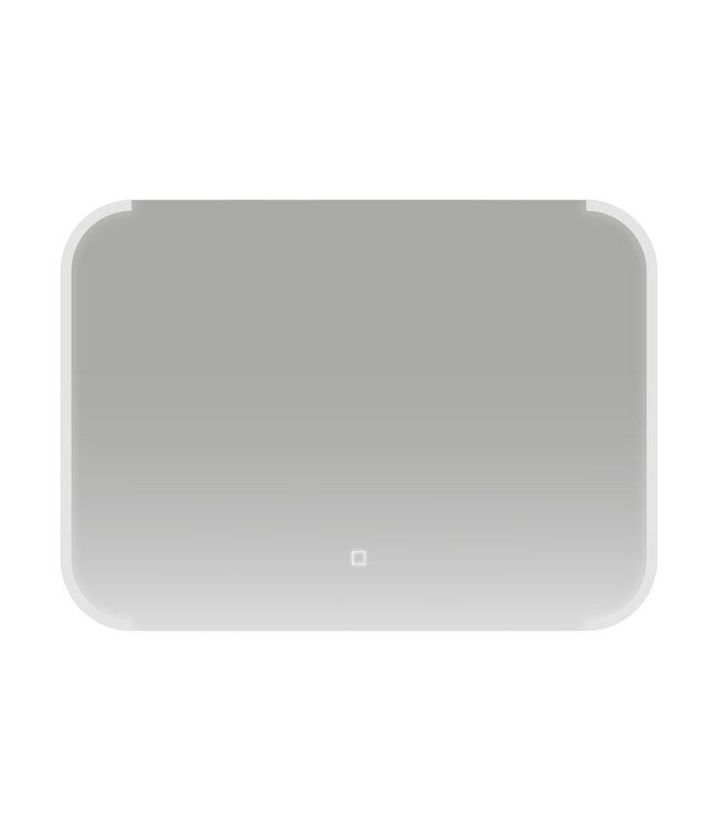 Badkamerspiegel Jolie 80x60cm Geintegreerde LED Verlichting Verwarming Anti Condens Touch Lichtschakelaar Dimbaar