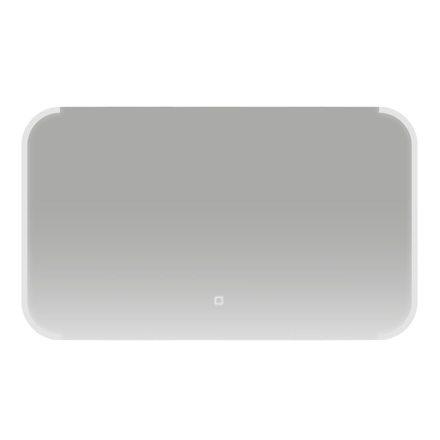 Badkamerspiegel Jolie 100x60cm Geintegreerde LED Verlichting Verwarming Anti Condens Touch Lichtschakelaar Dimbaar