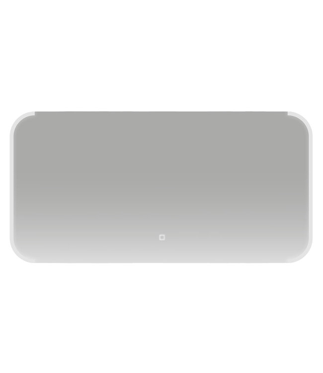 Badkamerspiegel Jolie 120x60cm Geintegreerde LED Verlichting Verwarming Anti Condens Touch Lichtschakelaar Dimbaar