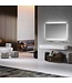 Badkamerspiegel Kiki 80x60cm Geintegreerde LED Verlichting Verwarming Anti Condens Touch Lichtschakelaar