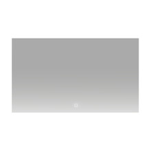 Badkamerspiegel Kiki 100x80cm Geintegreerde LED Verlichting Verwarming Anti Condens Touch Lichtschakelaar Dimbaar